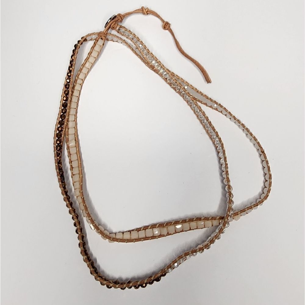 Victoria Emerson Earthy Tones Wrap Bracelet